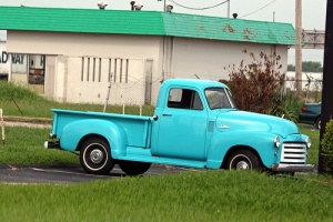 Another Turquoise Truck